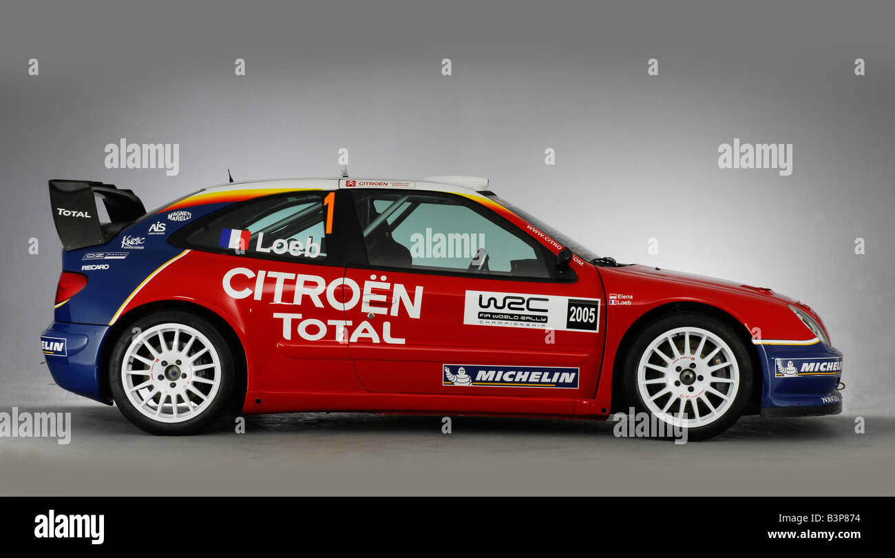 2005 Citroën Xsara WRC Rally car Banque D'Images