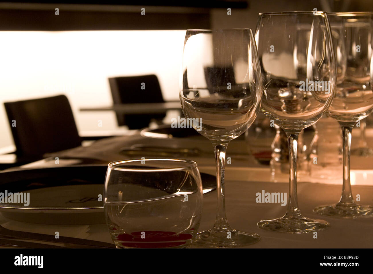 Restaurant contemporain à la mode 'Belga Queen', 32 rue de la Fosse aux Loups, Bruxelles Belgique Banque D'Images