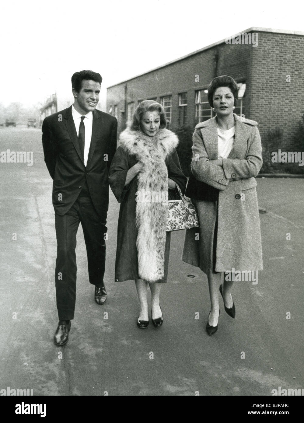 Le PRINTEMPS ROMAIN DE MRS STONE 1961 Warner/Seven Arts film avec Warren Beatty, Vivien Leigh et Coral Browne à Pinewood Studios Banque D'Images