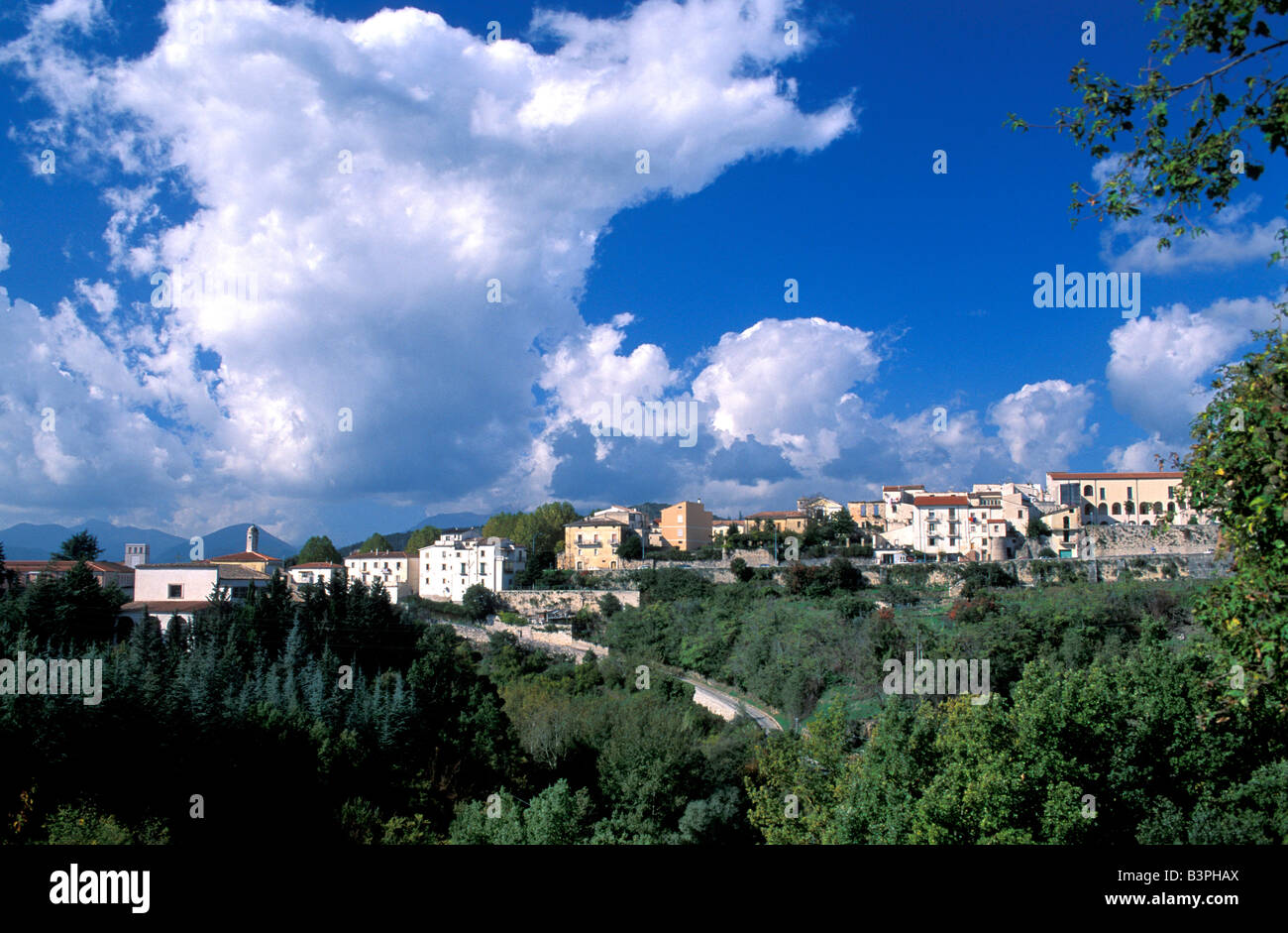 Paysage, Campobasso, Molise, Italie Banque D'Images