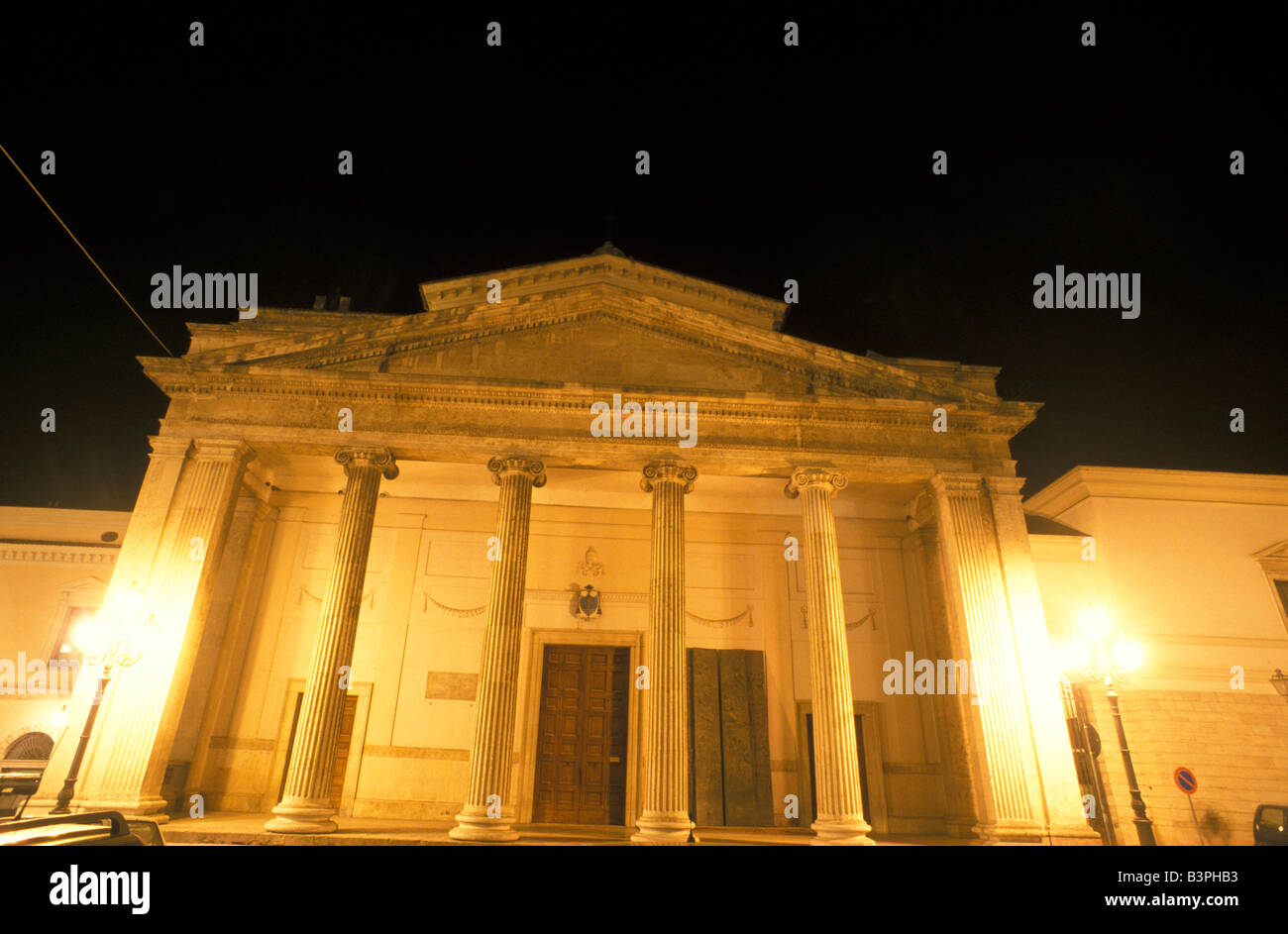 Cathédrale, Campobasso, Molise, Italie Banque D'Images