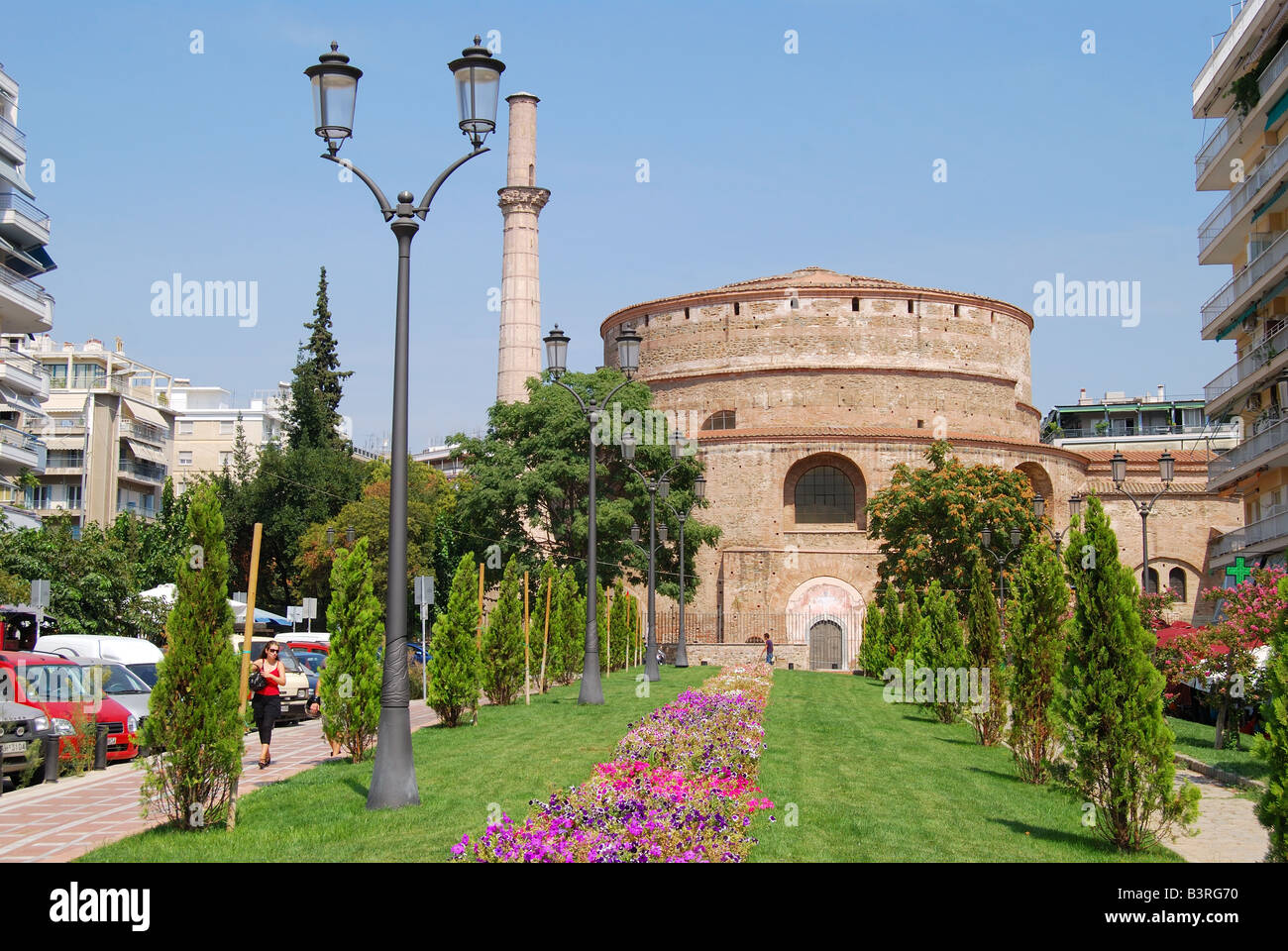 La Rotonde, Thessalonique, Chalcidique, Macédoine Centrale, Grèce Banque D'Images