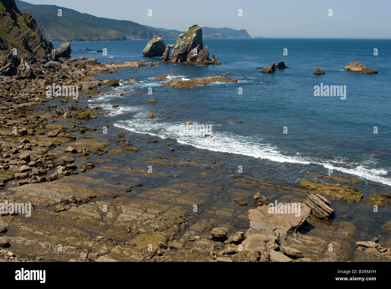 Espagne Pays Basque San Juan de Gaztelugatxe Banque D'Images