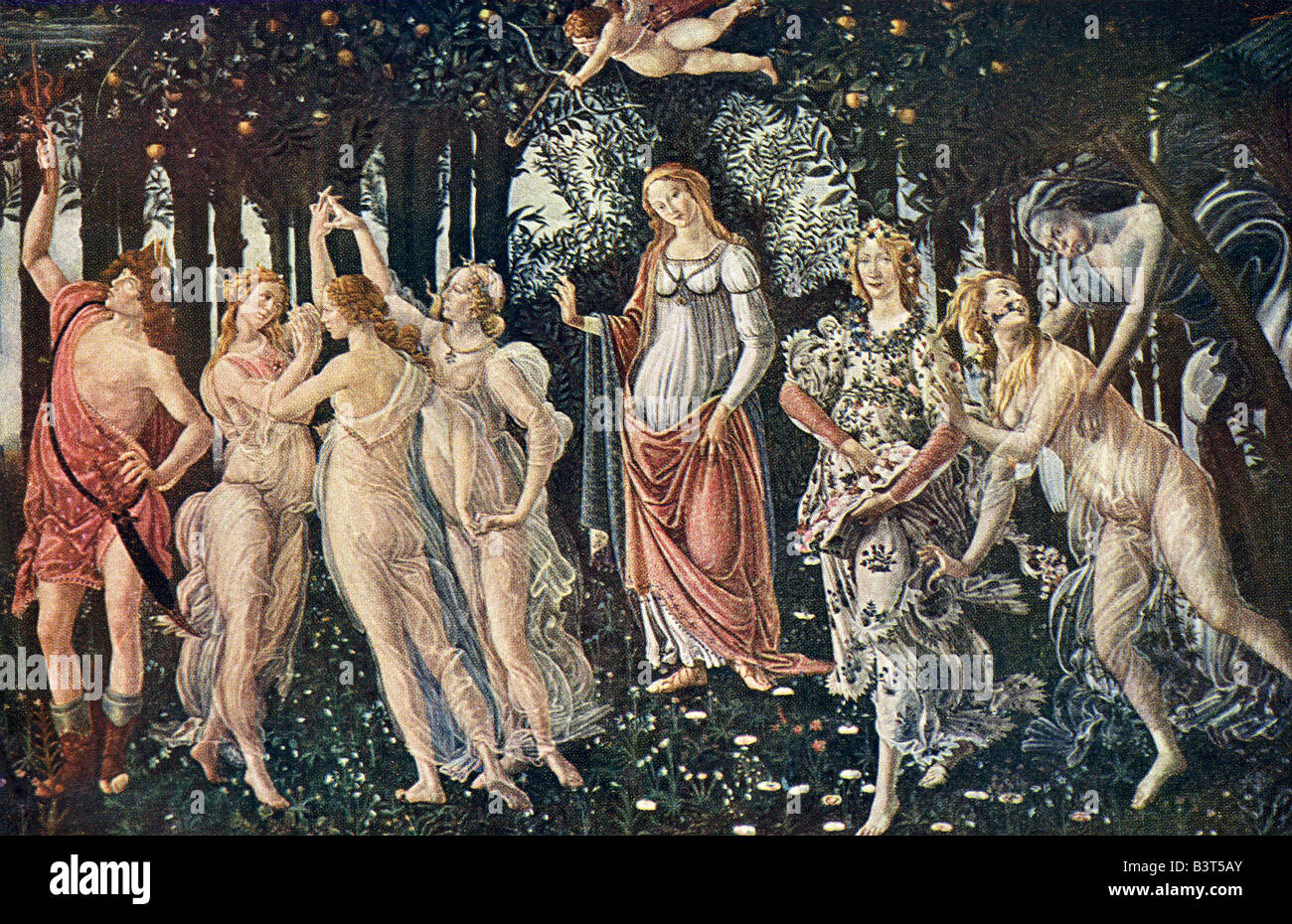 Le Printemps de Botticelli Banque D'Images