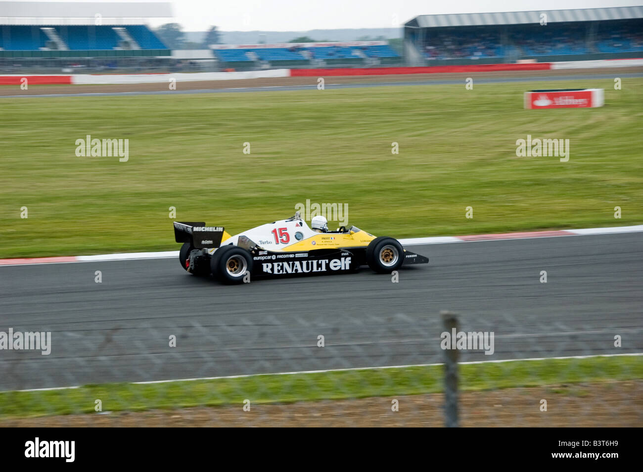 1983 Renault F1 au World Series Renault 2008, Silverstone Banque D'Images