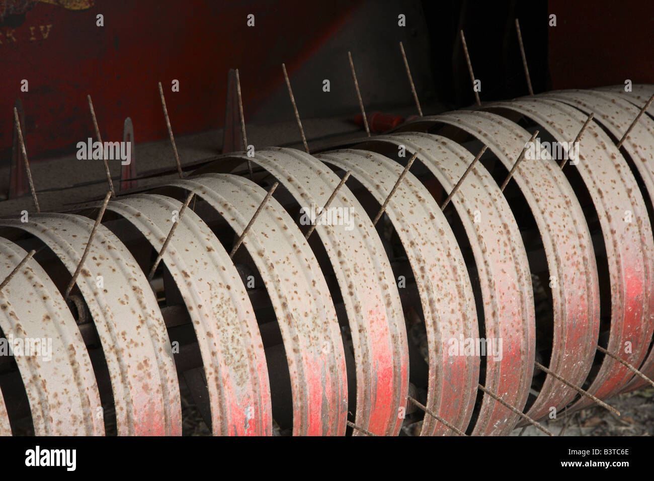 Old Farm Machinery Wales UK Banque D'Images