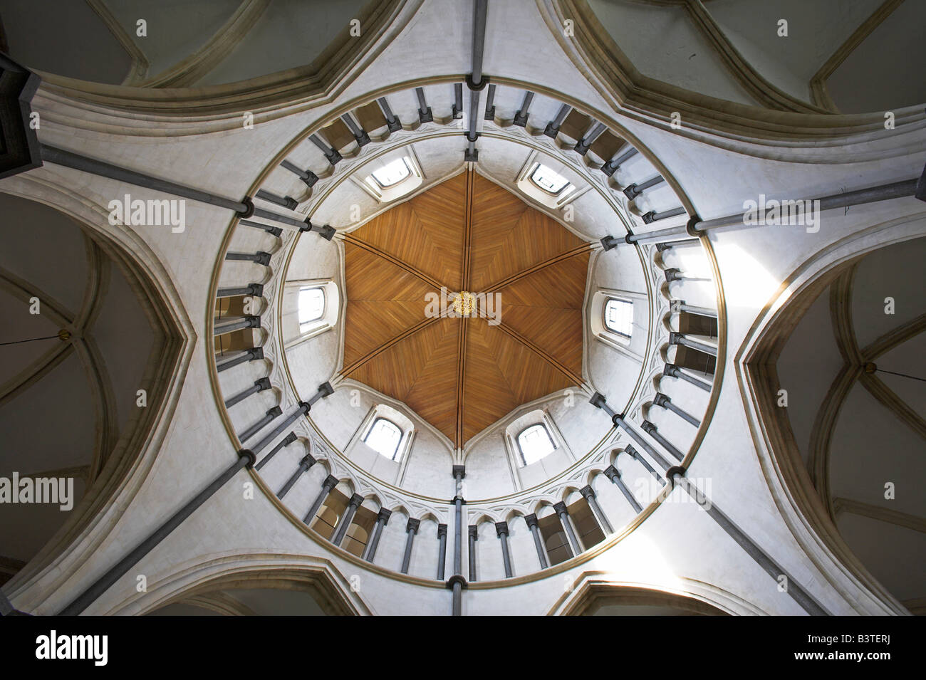 L'Angleterre, Londres. Temple Church, dans le Da Vinci Code. Banque D'Images