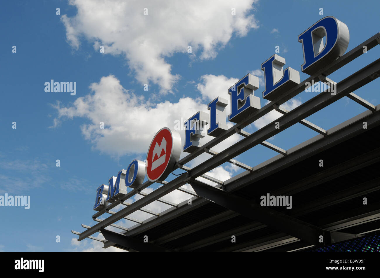 Le BMO Field, CNE motif,accueil à Toronto FC Banque D'Images