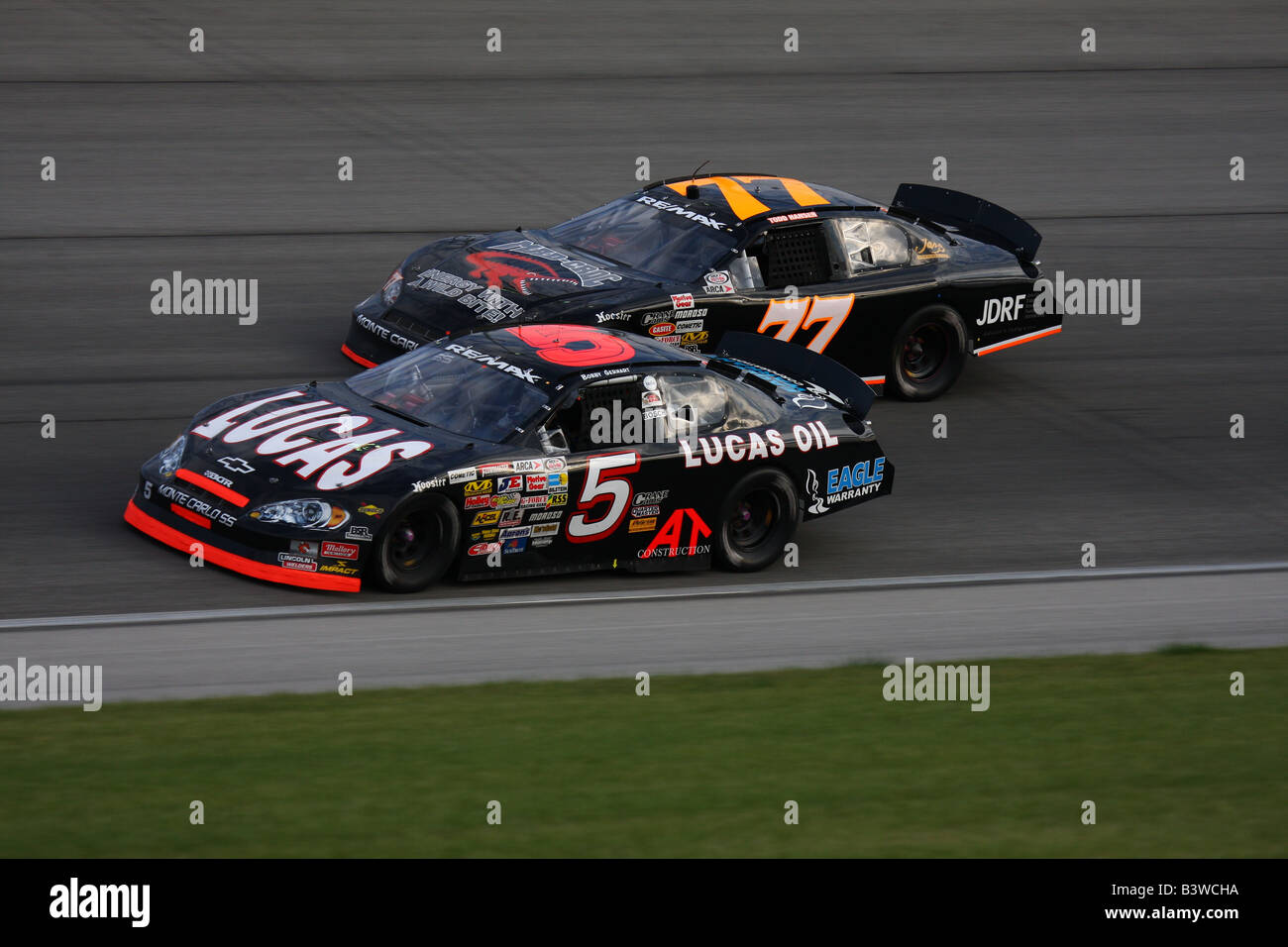 ARCA RE MAX Bobby Gerhart course automobile Chicagoland Speedway 2008 Banque D'Images