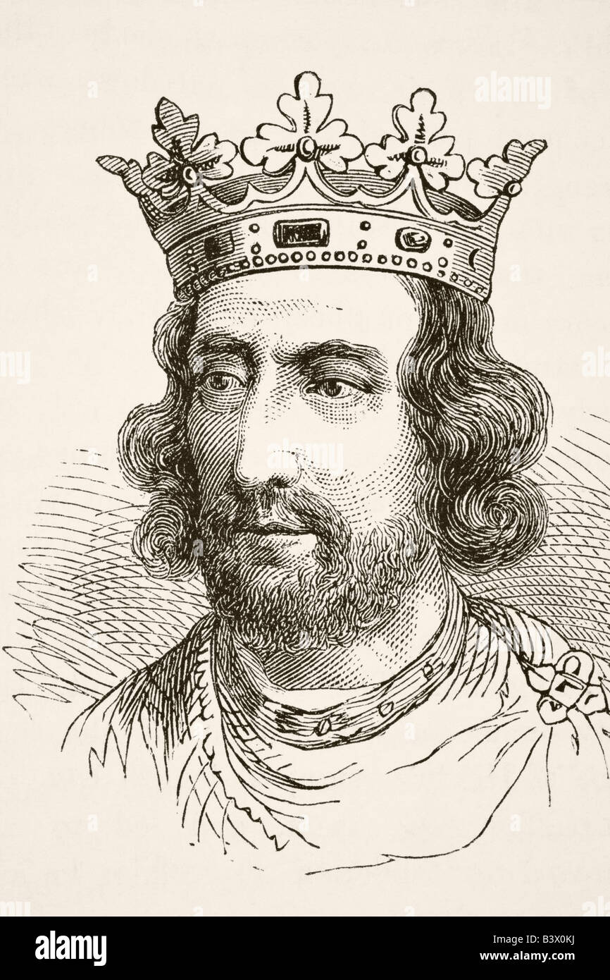 Henry III d'Angleterre, 1207 à 1272. Banque D'Images