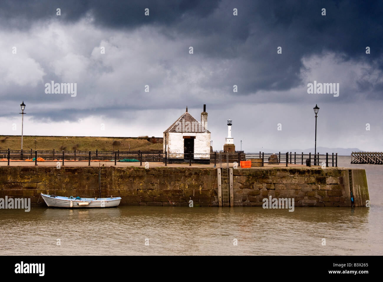 Front de Maryport, Cumbria, Angleterre Banque D'Images