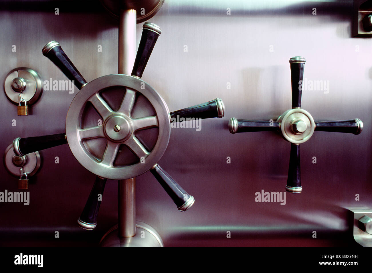 Coffre de banque Banque D'Images