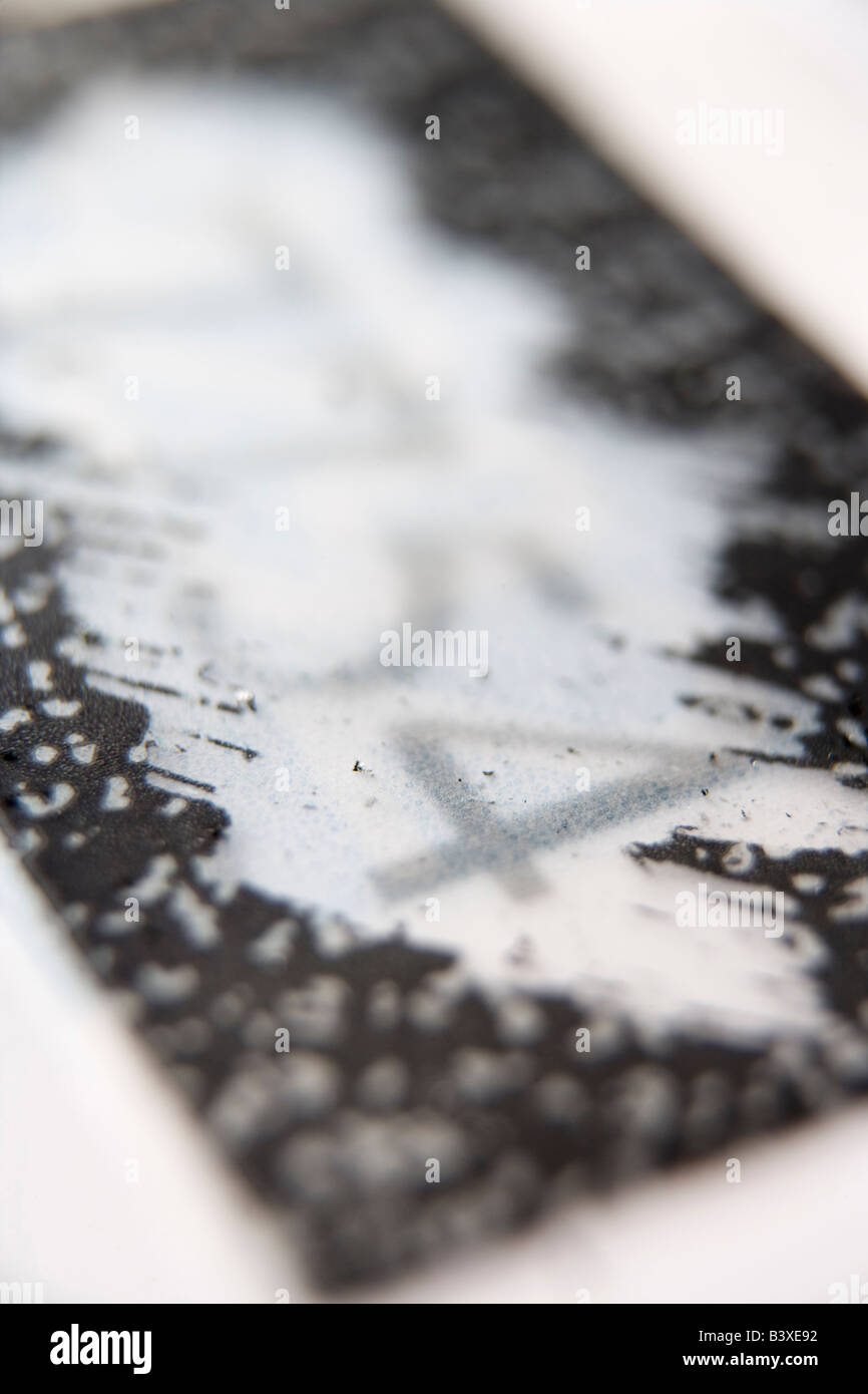 Code Pin Secret Banque D'Images