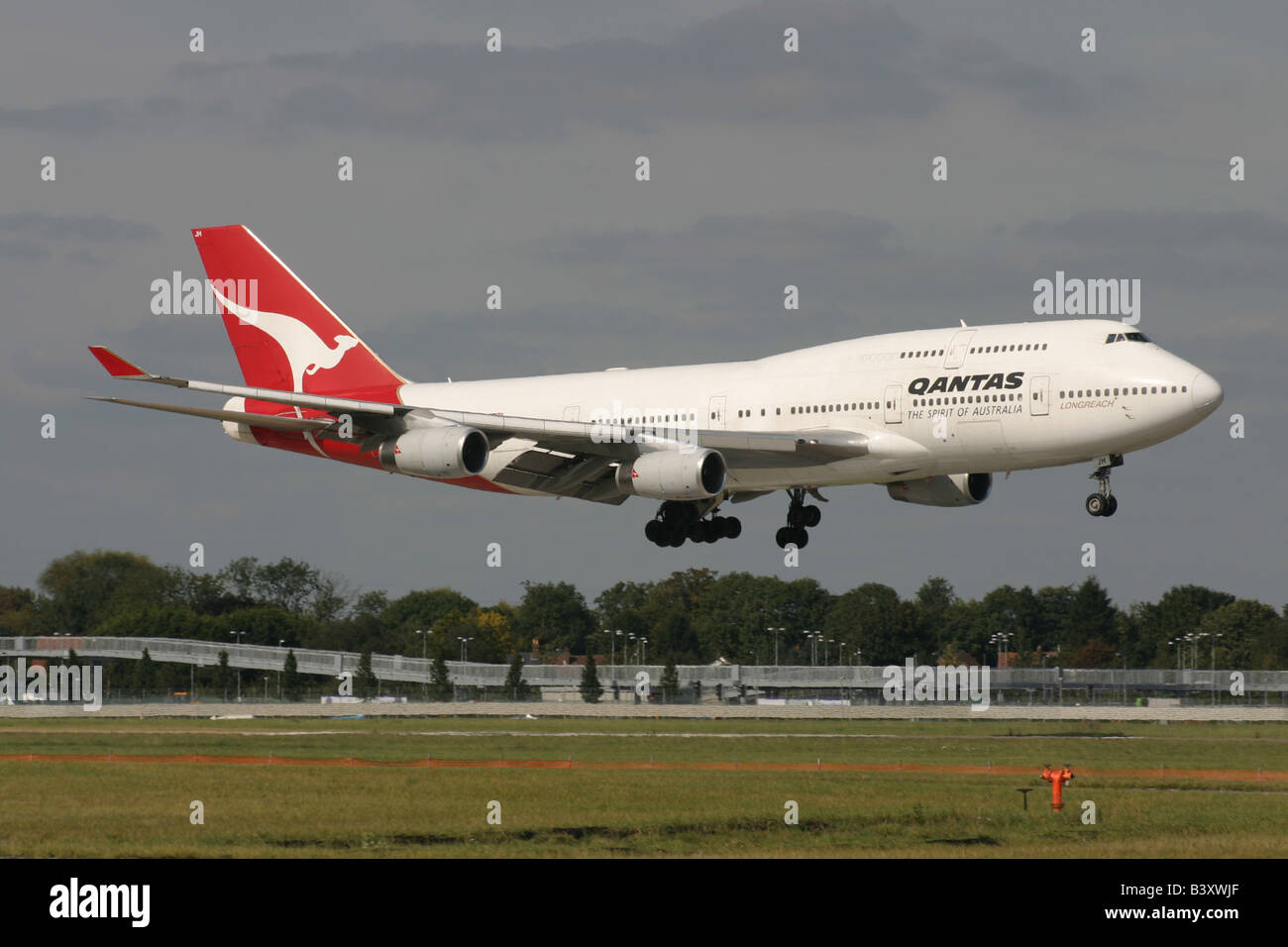 QANTAS Banque D'Images