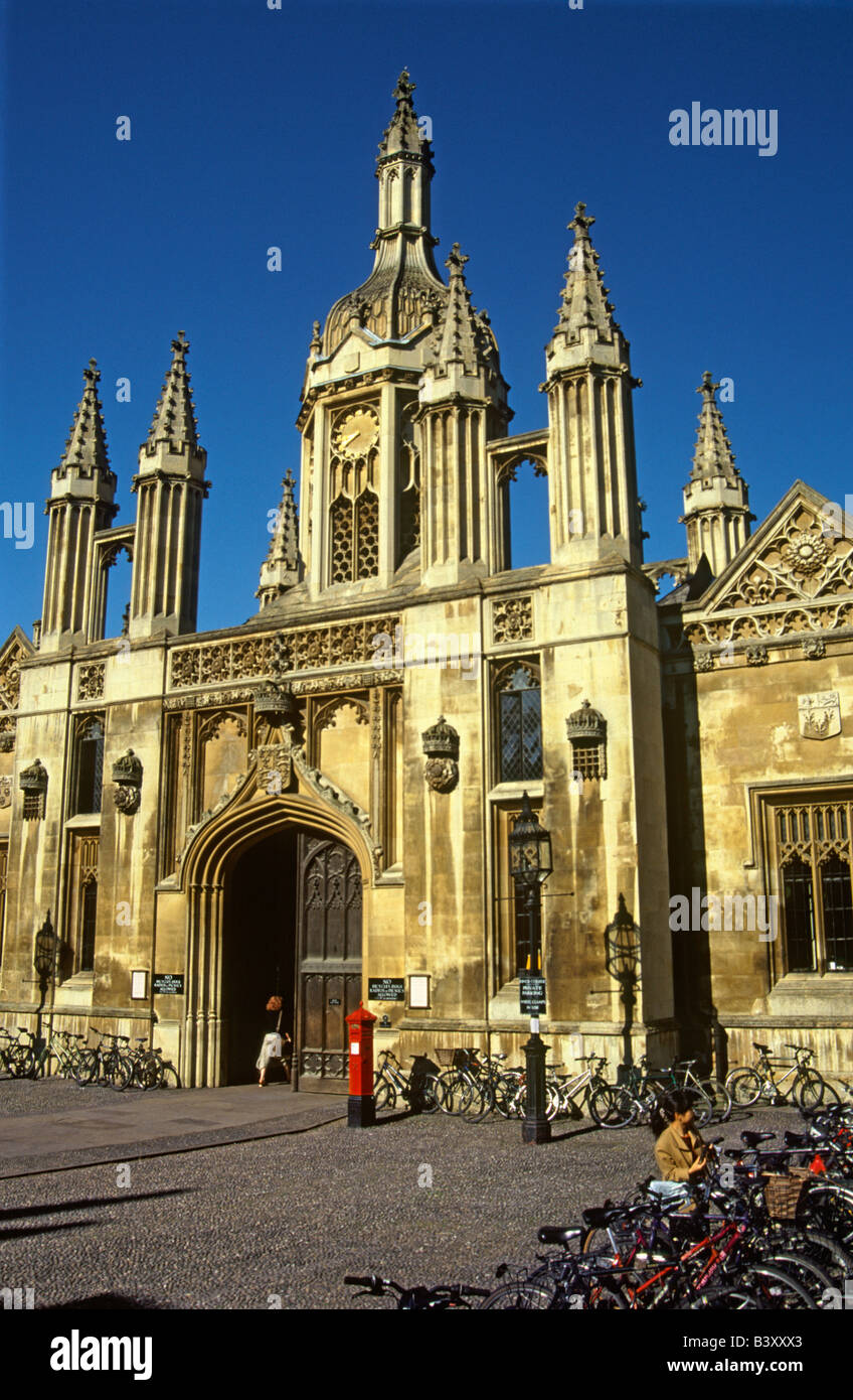 King's College, Cambridge, Cambridgeshire, Angleterre, RU Banque D'Images