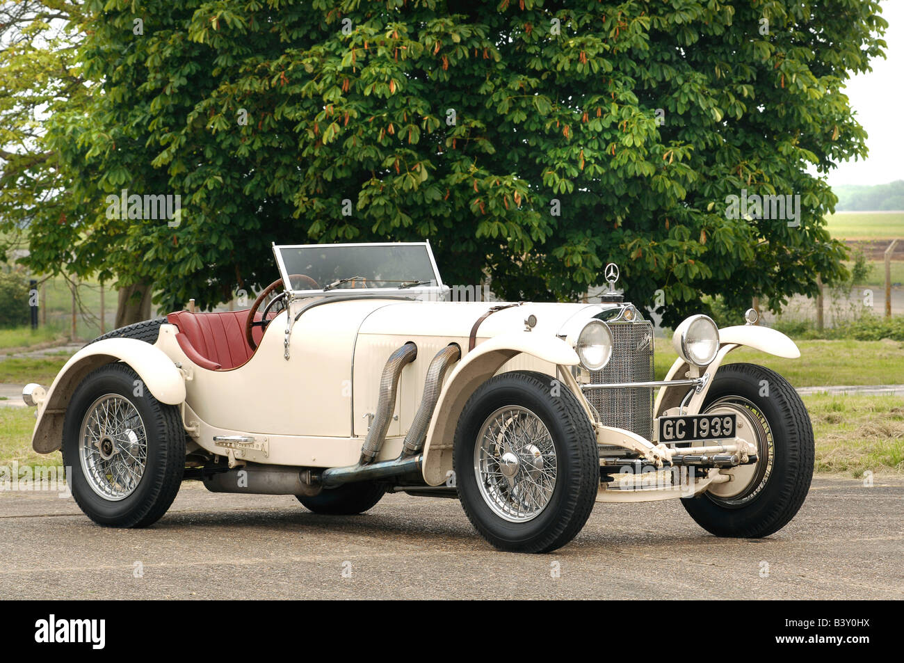 Mercedes Benz SSK Roadster 1929 Banque D'Images