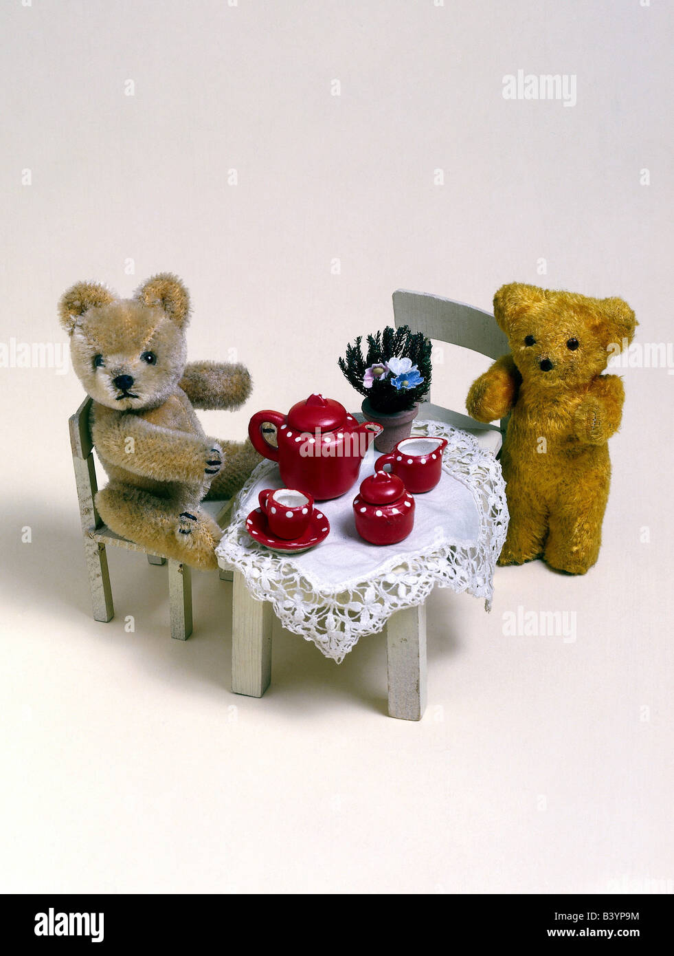 Ours Peluche Ancien – Jouet De Collection Français, Vers 1940