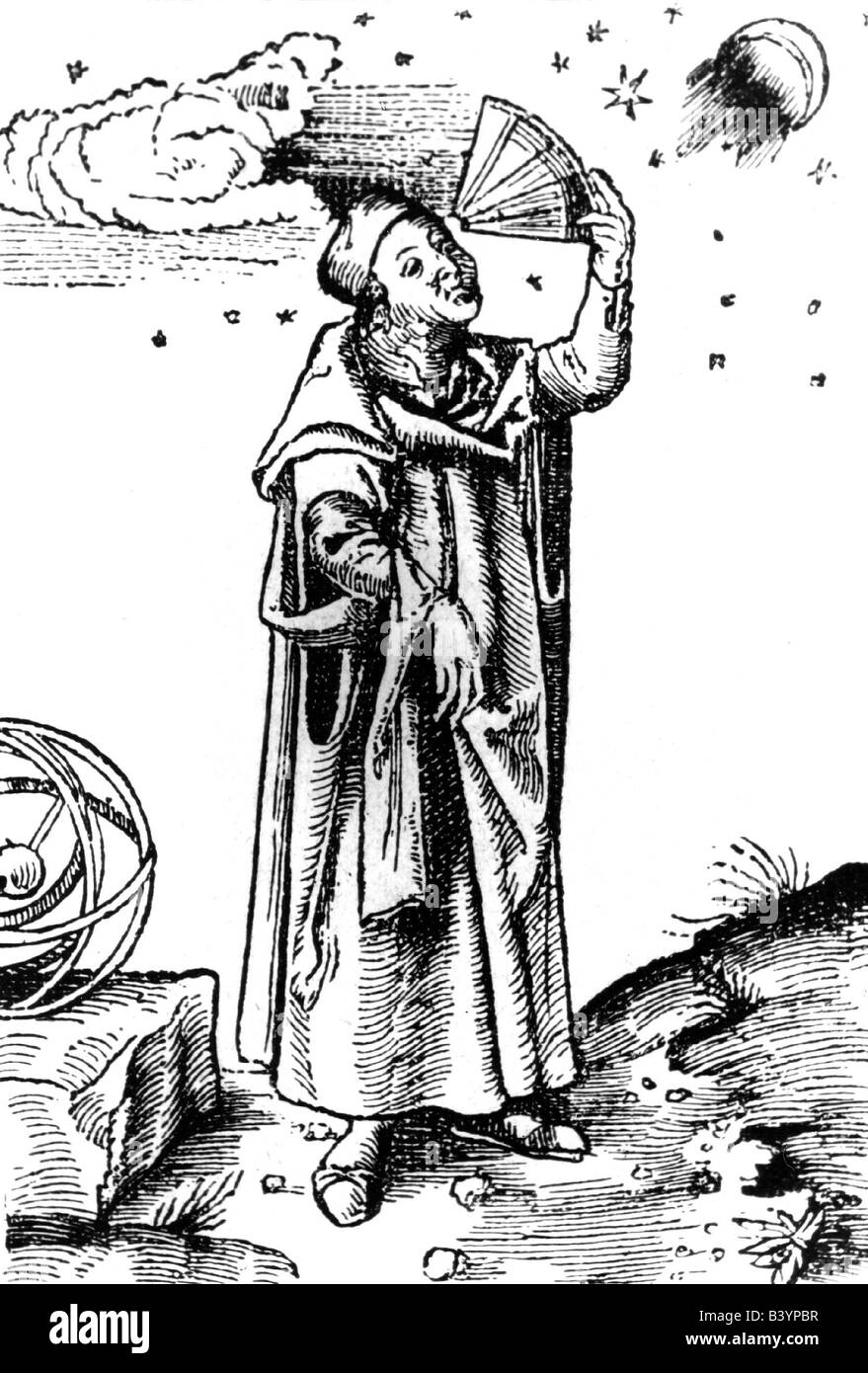 Brahe, Tycho, 14.12.1546 - 24.10.1601, astronome danois, menuiserie, noble, Tyge, instrument astronomique, Quadrans Muralis, astronomie, , Banque D'Images