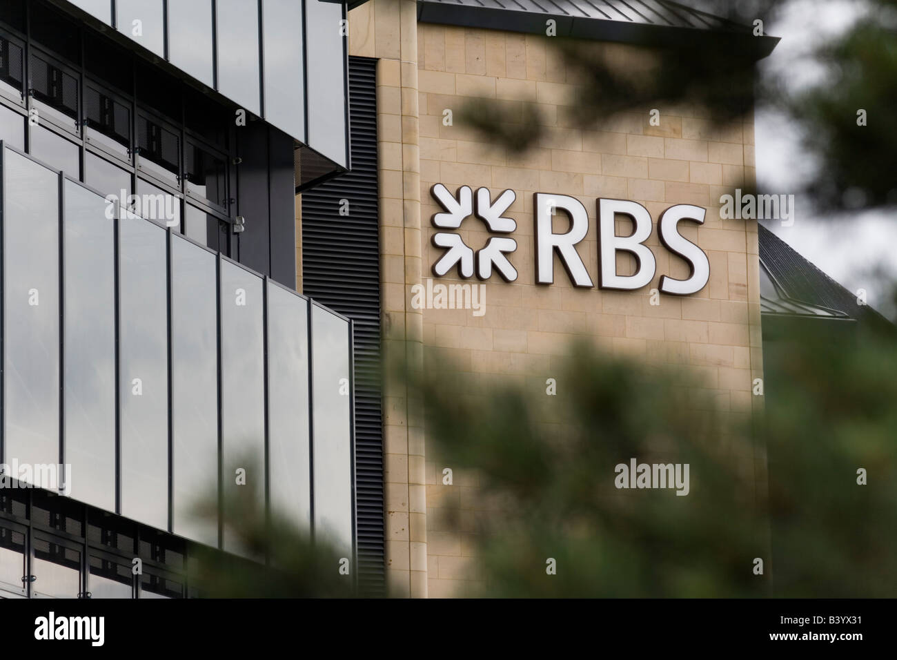 Bureaux de RBS à Edimbourg à Gogarburn Banque D'Images