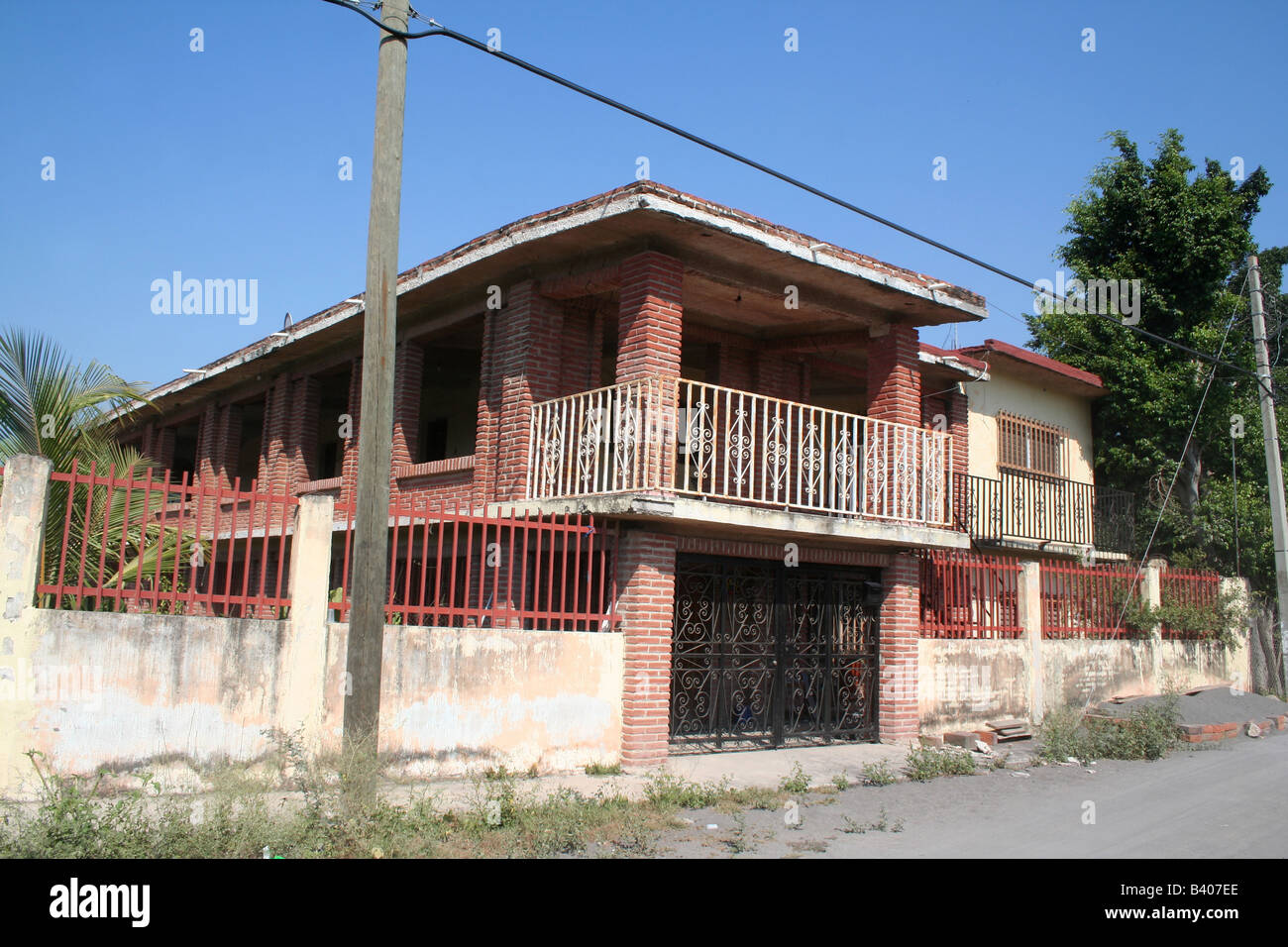 Ancienne Hacienda mexicaine Banque D'Images