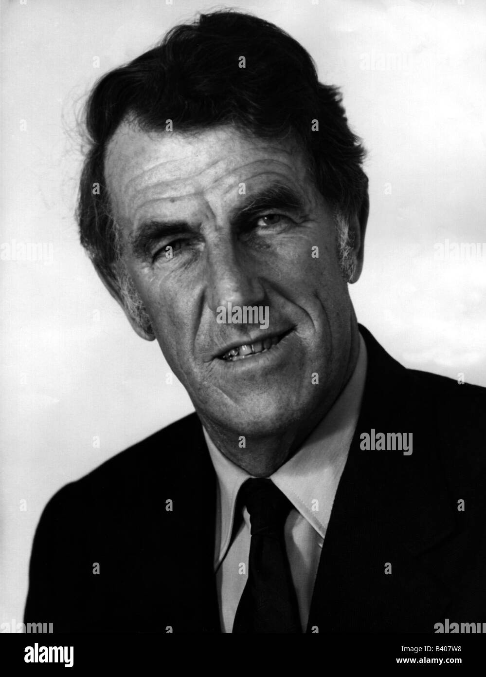 Hillary, Edmund, 20.7.1919 - 11.1.2008, dessinateur et explorateur de Nouvelle-Zélande, portrait, vers 1980, Banque D'Images