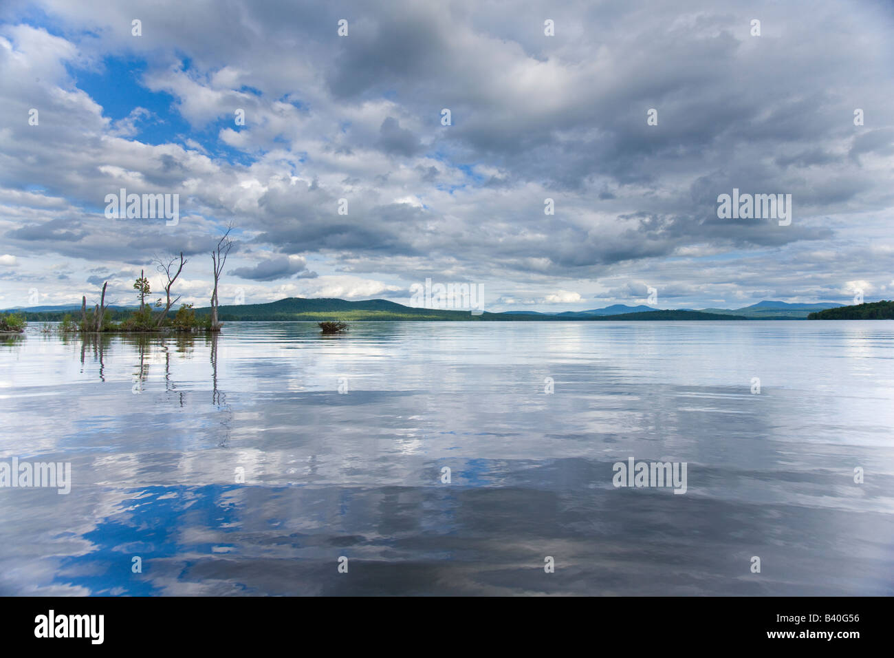 Lac rural en Nouvelle Angleterre Banque D'Images