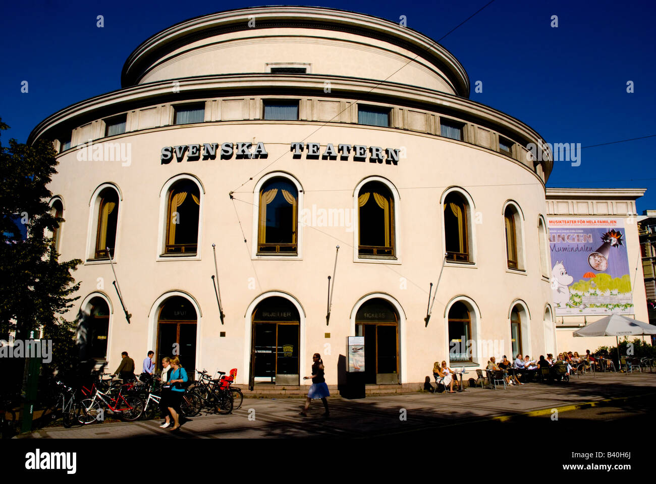Svenska teatern le théâtre suédois d'Helsinki Finlande Europe Banque D'Images