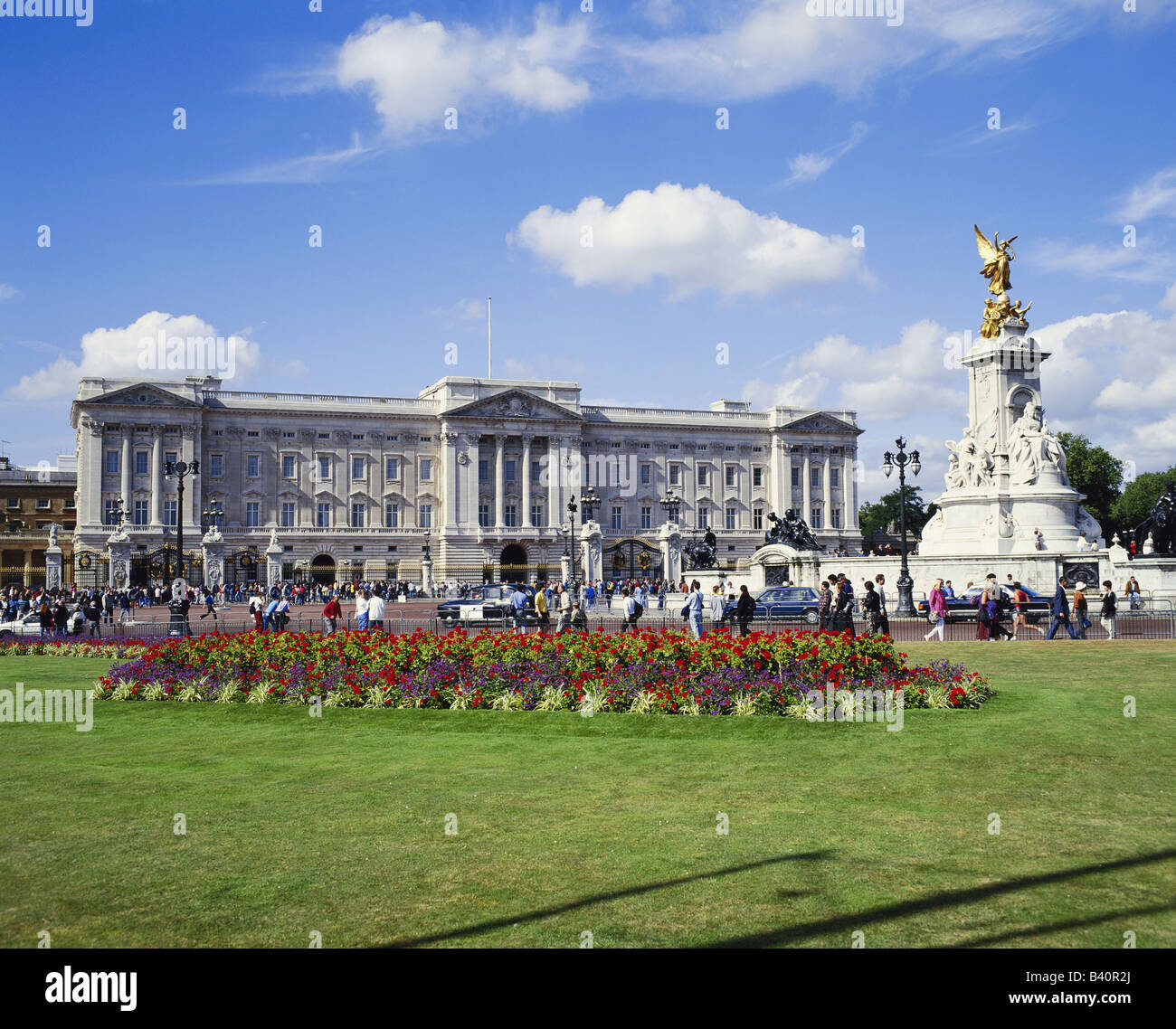 Le palais de Buckingham, le Mall, Londres, Angleterre, Royaume-Uni, UK, France, FR Banque D'Images