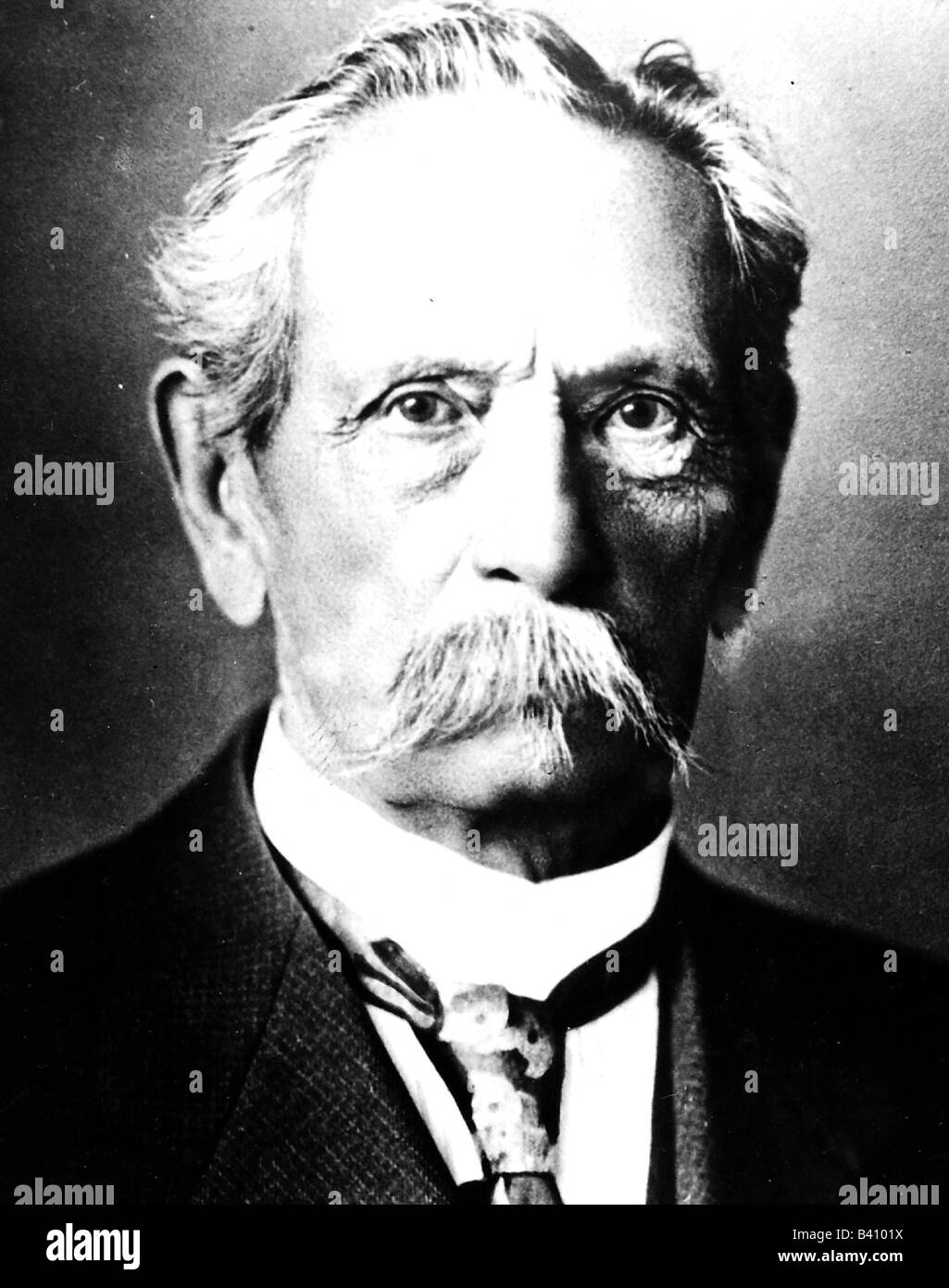 Benz, Carl, 26.11.1844 - 4.4.1929, ingénieur automobile allemand, portrait, Banque D'Images