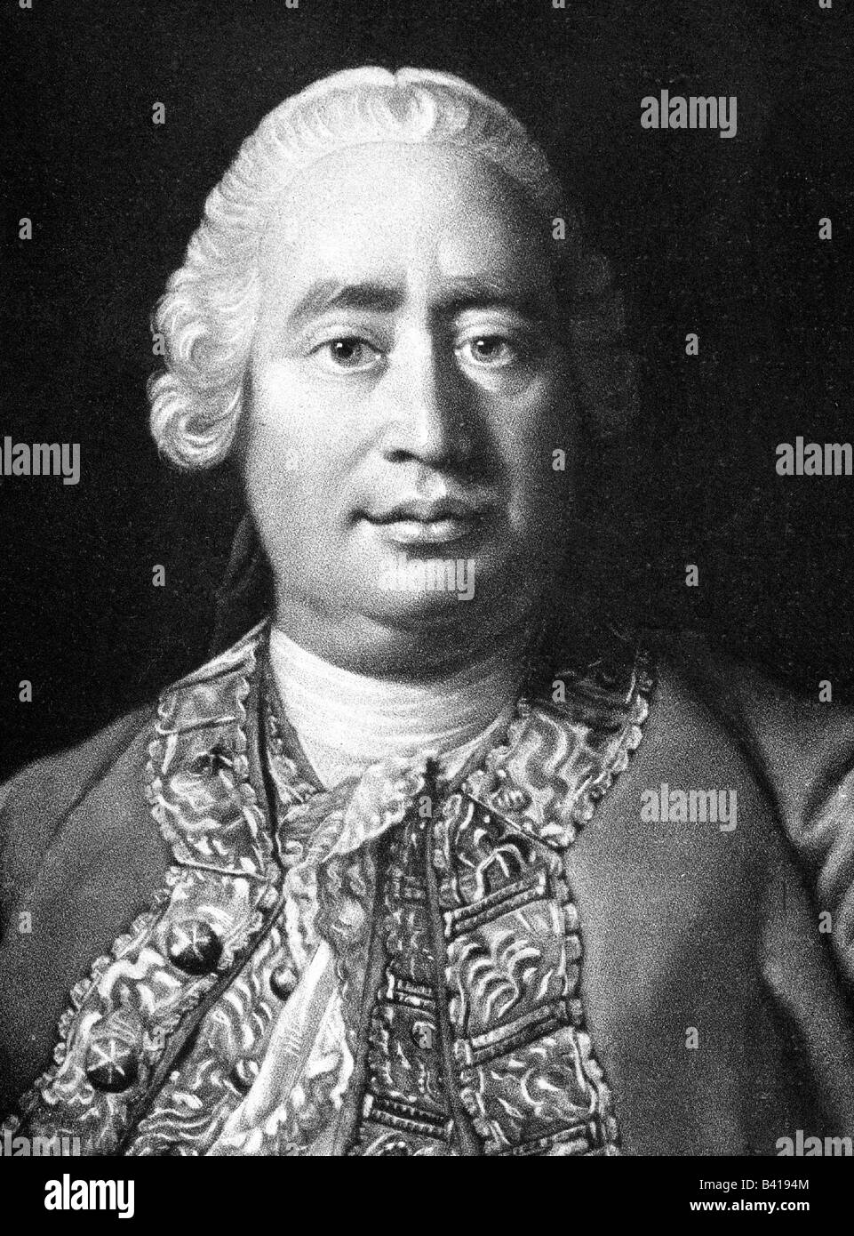 Hume, David, 7.5.1711 - 25.8.1776, philosophe écossais, historien et économiste, portrait, après peinture de A. Ramsay, XVIIIe siècle, Banque D'Images