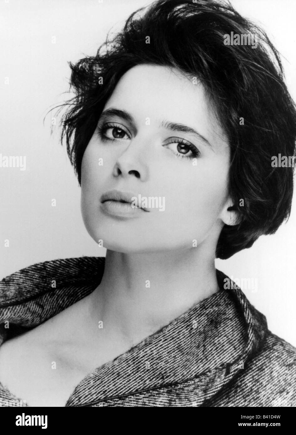 Actrice italienne des années 1980 Banque d