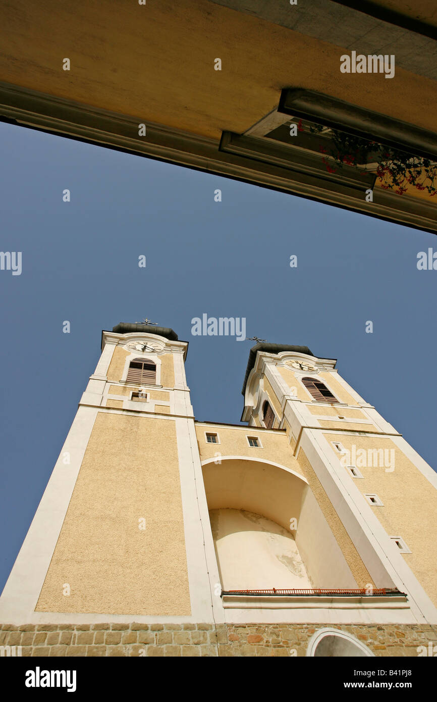 Église Stadtpfarrkirche St Stephan Tulln an der Donau Basse-autriche Banque D'Images