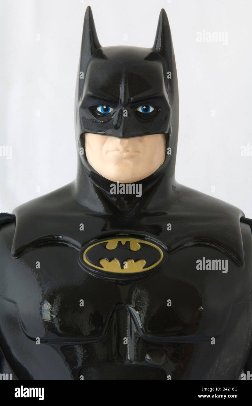 Batman figurine de Michael Keaton de Batman Banque D'Images