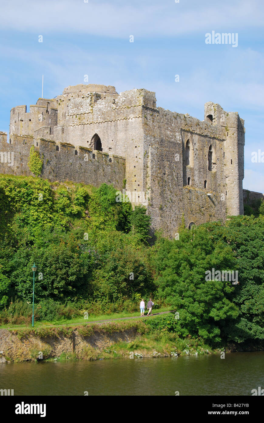 Château de Pembroke, Pembroke, Pembrokeshire, Pays de Galles, Royaume-Uni Banque D'Images