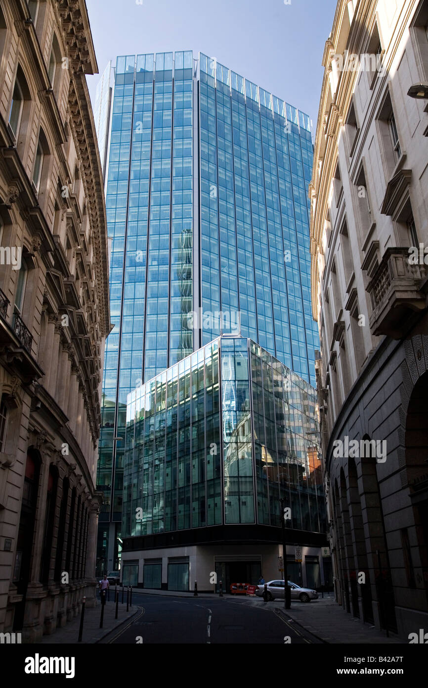 125 Old Broad Street nouveau bâtiment de bureaux sur le site de l'ancienne Bourse de Londres Banque D'Images