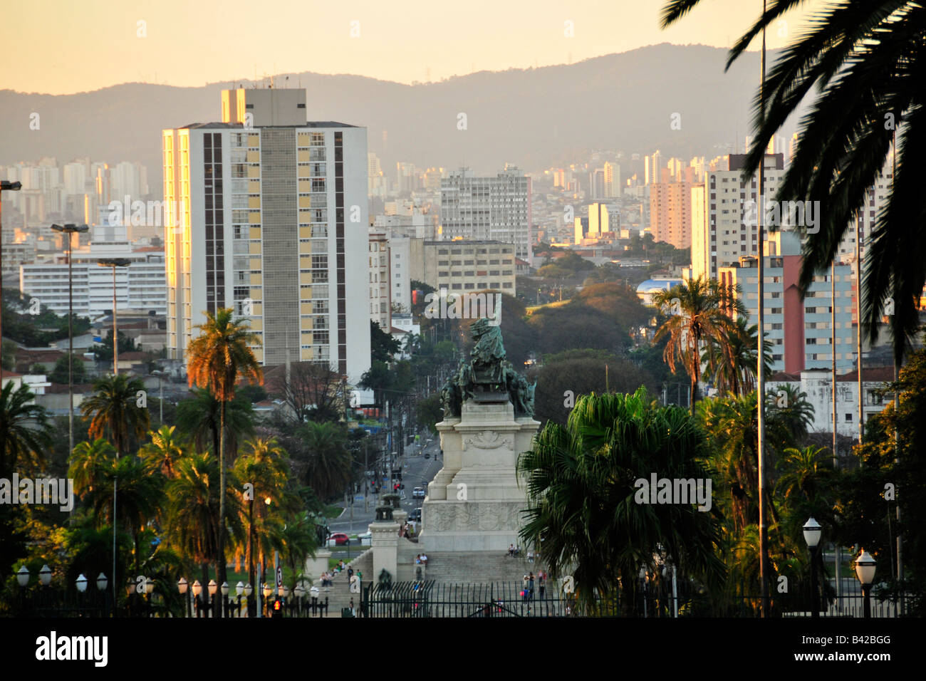 Ipiranga Park Sao Paulo Brésil Banque D'Images