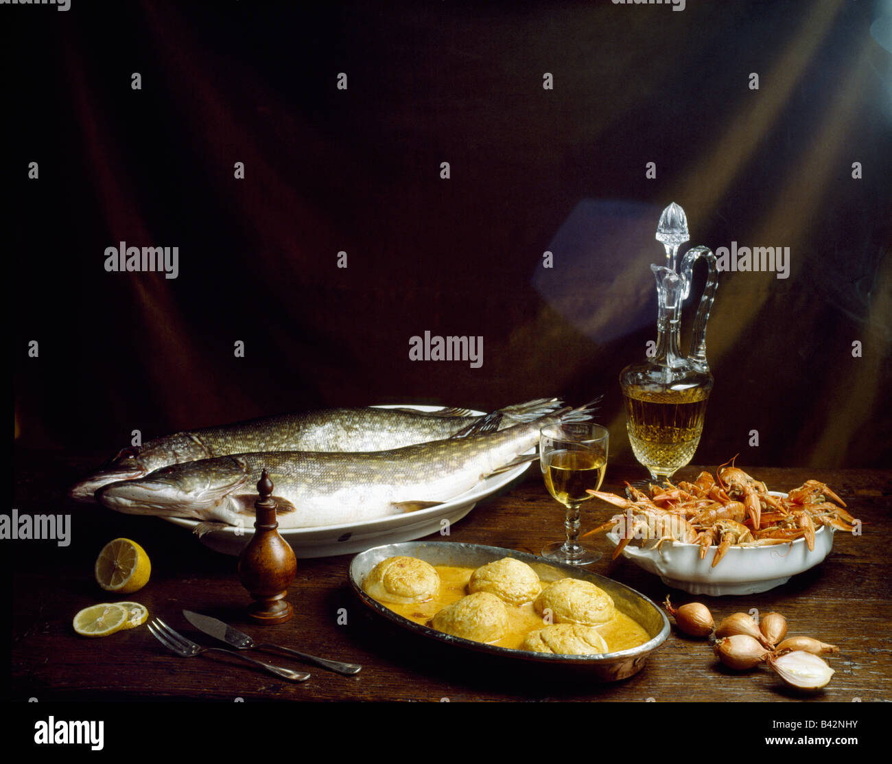 Mousse de brochet Banque D'Images