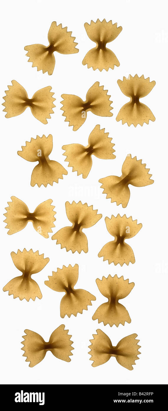 Pâtes Farfalle Banque D'Images