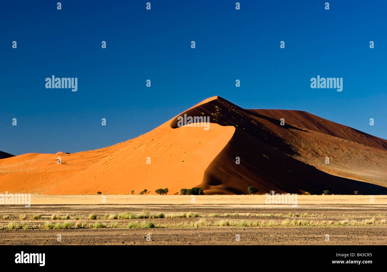 Dune de sable le Namib-Naukluft National Park, Namibie Banque D'Images