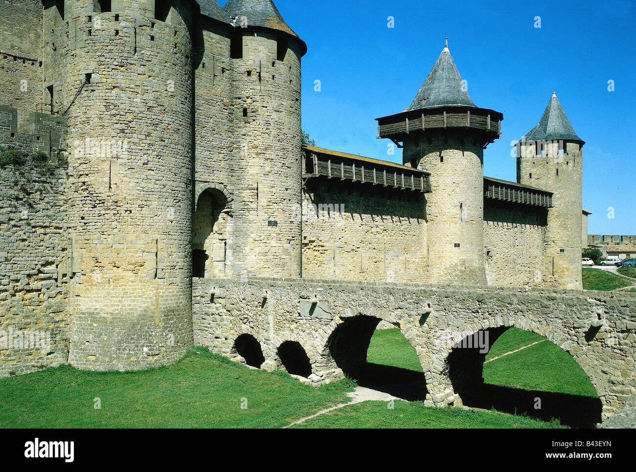 Géographie / voyages, France, Carcassonne, aperçus, forteresse, fort, château, Château, Marie, l'UNESCO, Patrimoine Mondial de l'UNESCO, le Additional-Rights Clearance-Info-Not-Available- Banque D'Images