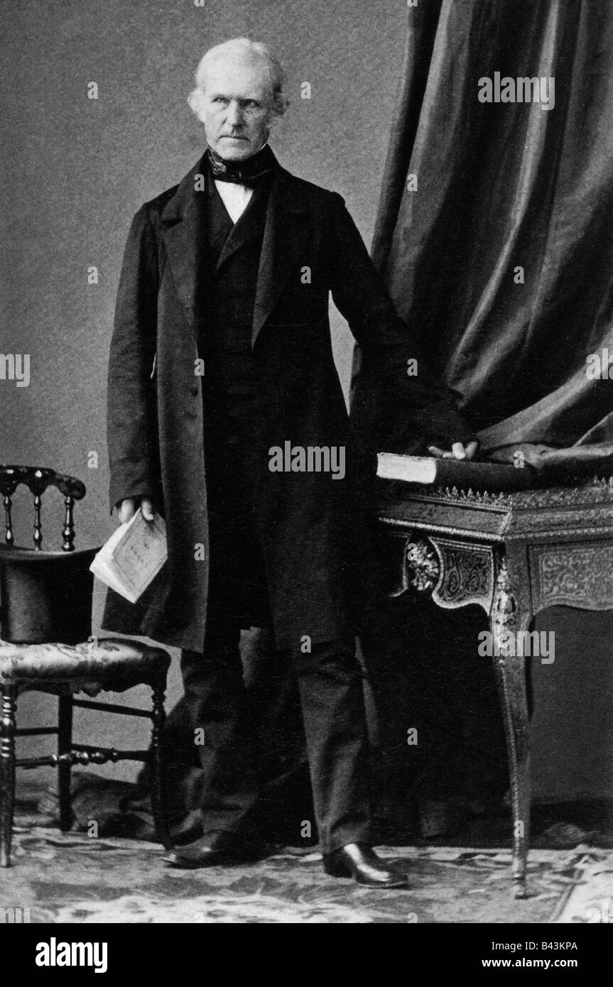 Manning, Stratford, 4.11.1786 - 14.8.1880, diplomate britannique, complet, carte de visite de Disderi, 1860, , Banque D'Images