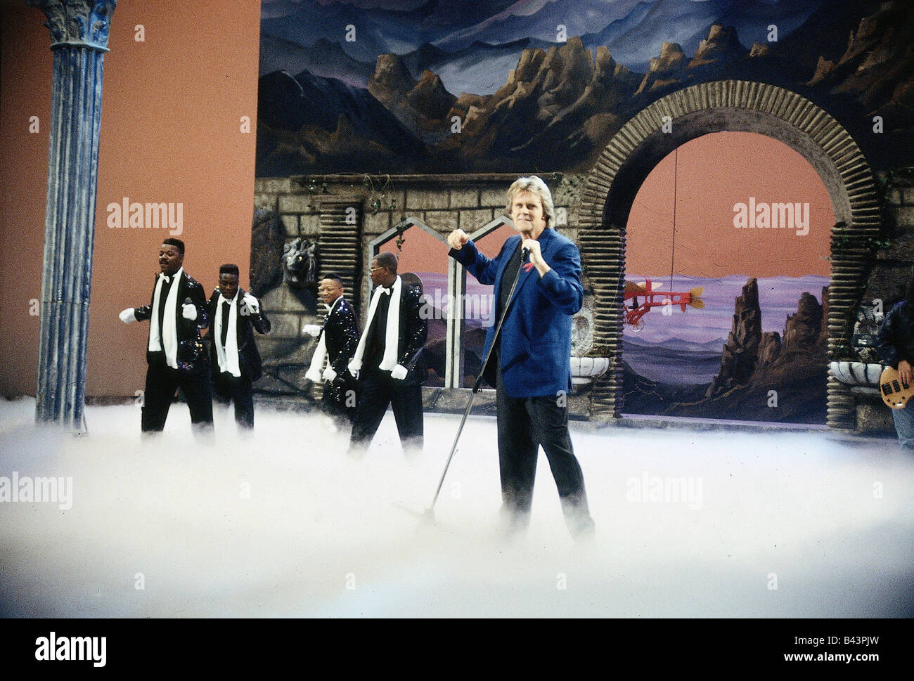 Carpendale, Howard * 14.1.1946, chanteur allemand de descendance sud-africaine, dans le salon de télévision 'Wetten, dass...', 3.5.1992, , Banque D'Images