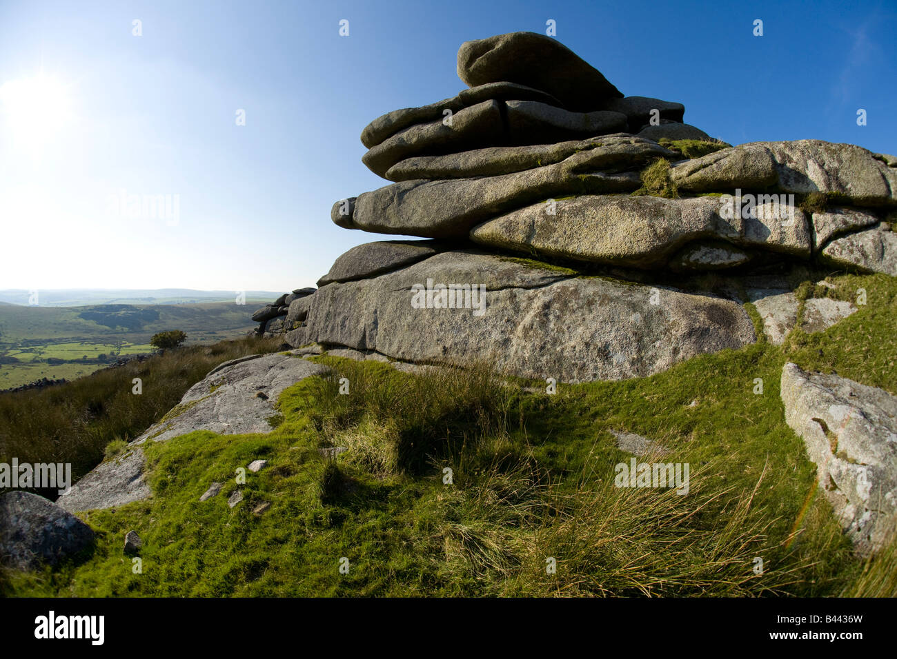 L'Cheesering sur Bodmin Moor, Cornwall Banque D'Images