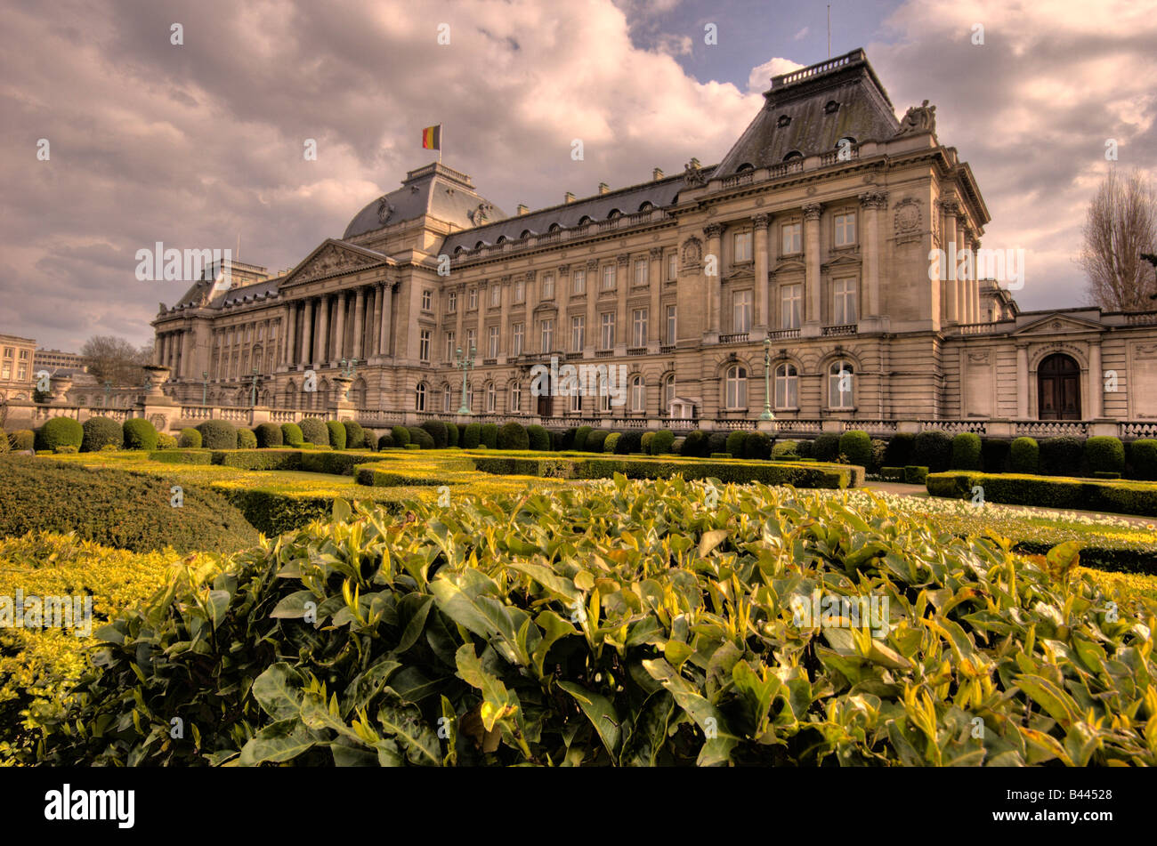 Palais Royal de Bruxelles, Belgique Banque D'Images