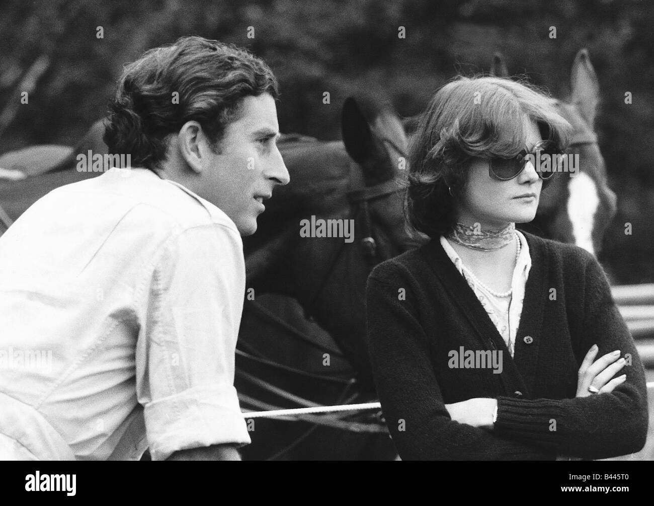 Prince charles sarah spencer 1977 Banque de photographies et d’images à