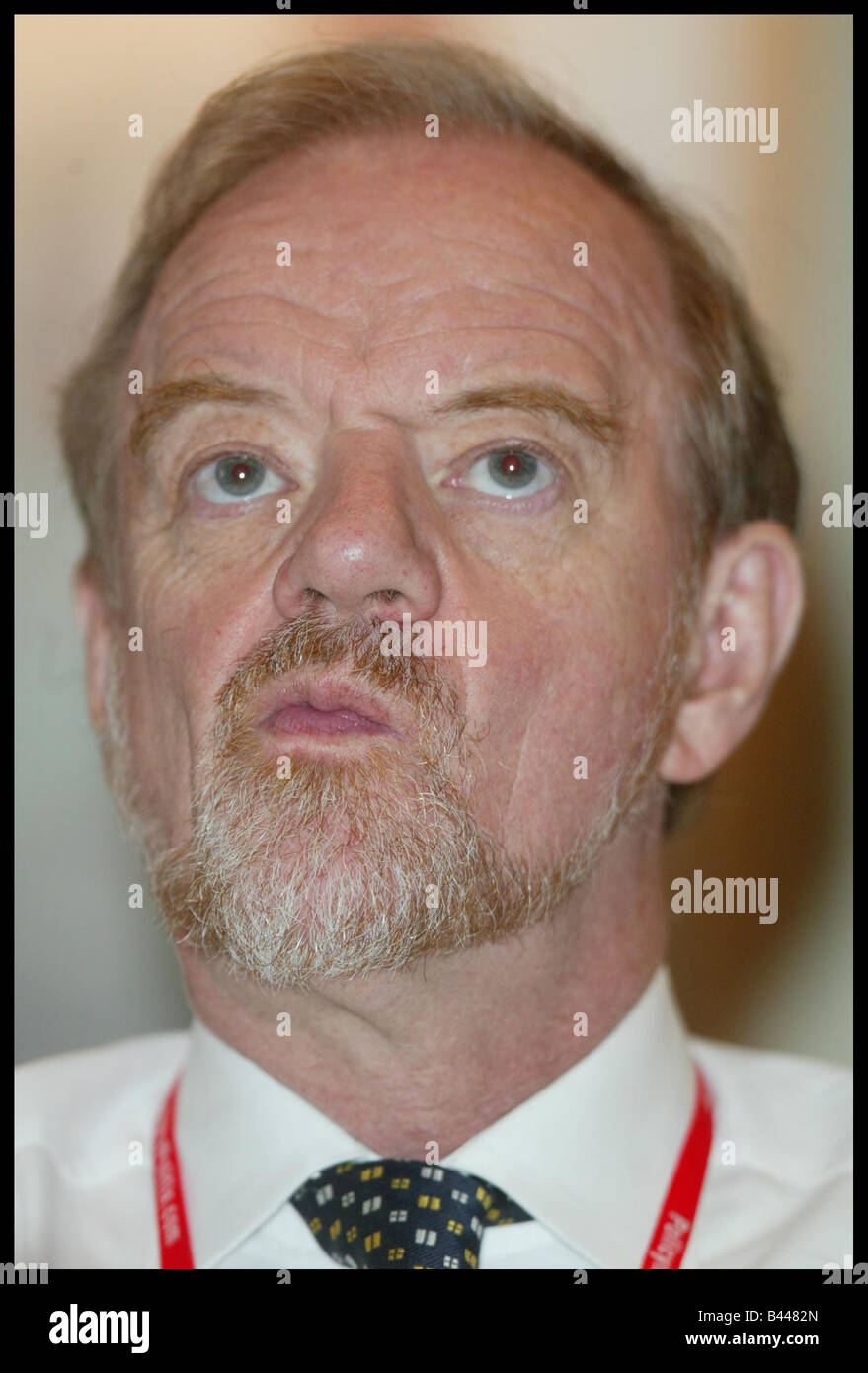 Conférence du Parti travailliste à Bournemouth Septembre 2003 Robin Cook Banque D'Images