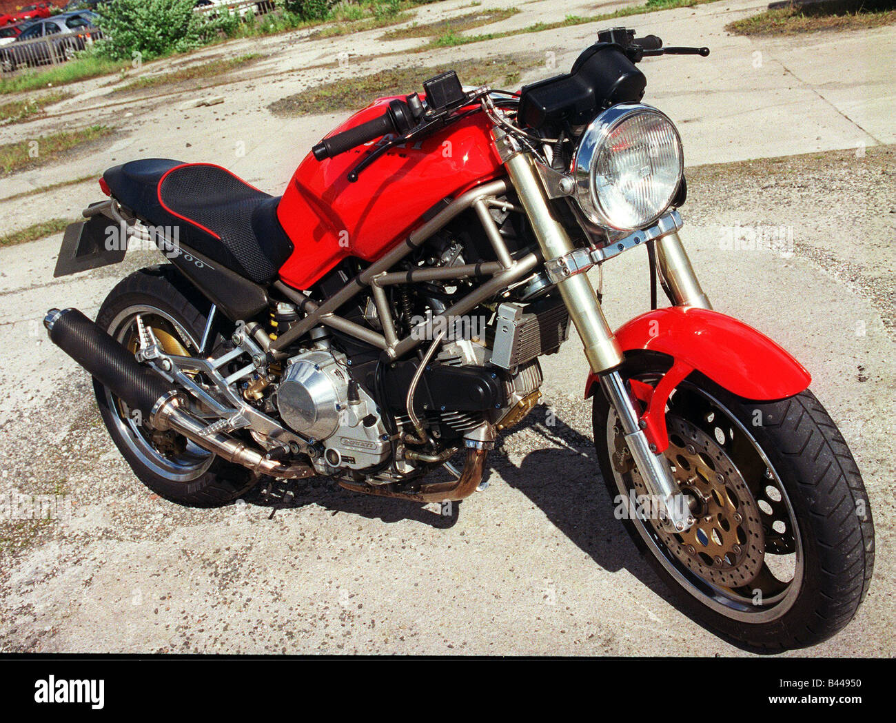Ducati Monster 900 1998 moto Banque D'Images
