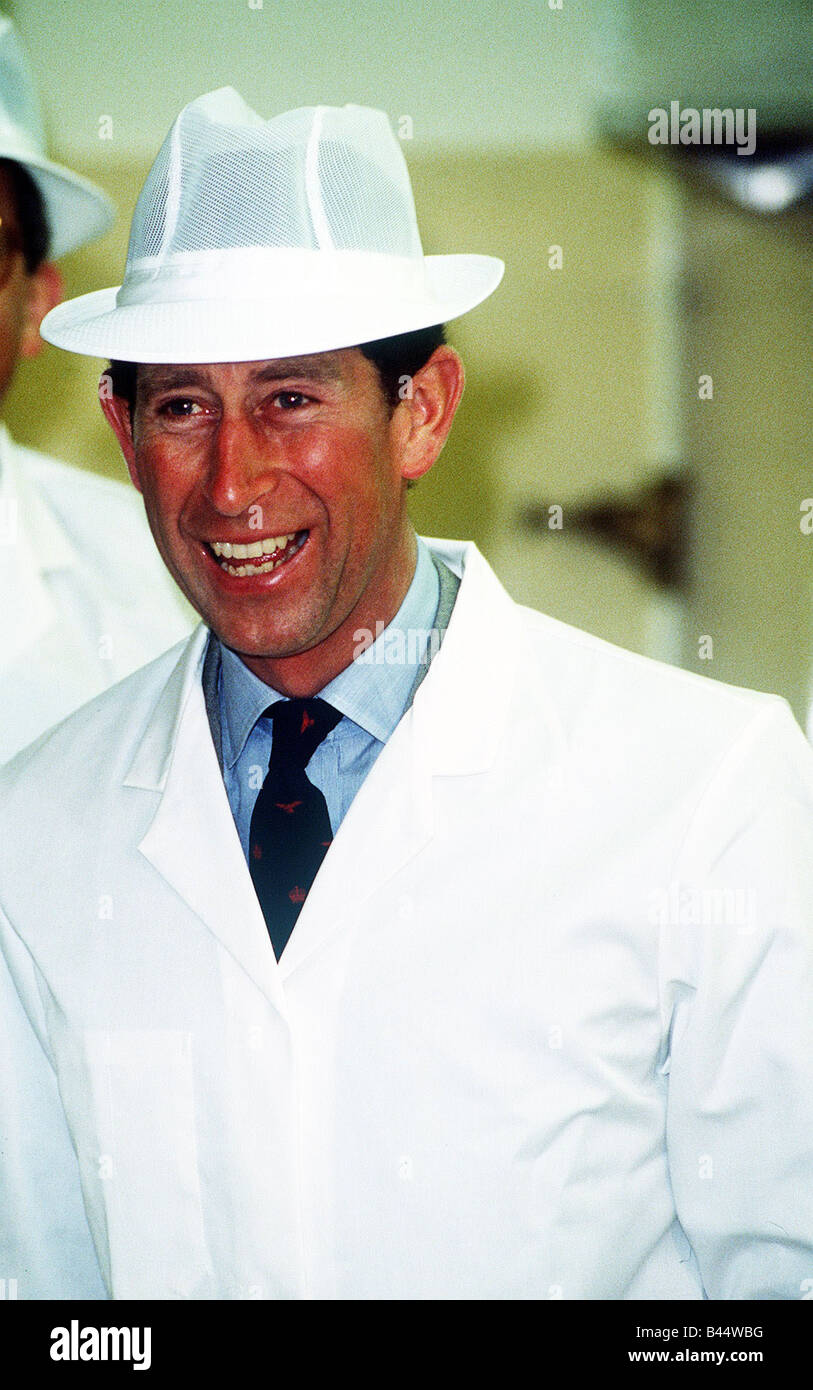 Le Prince Charles lance le peuple Place Projet à Hoxton Street Londres Mai 1988 Banque D'Images