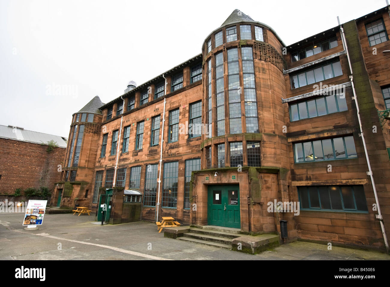 UK Scotland Glasgow Scotland Road School Charles Rennie Macintosh conception réalisé en 1906 Banque D'Images
