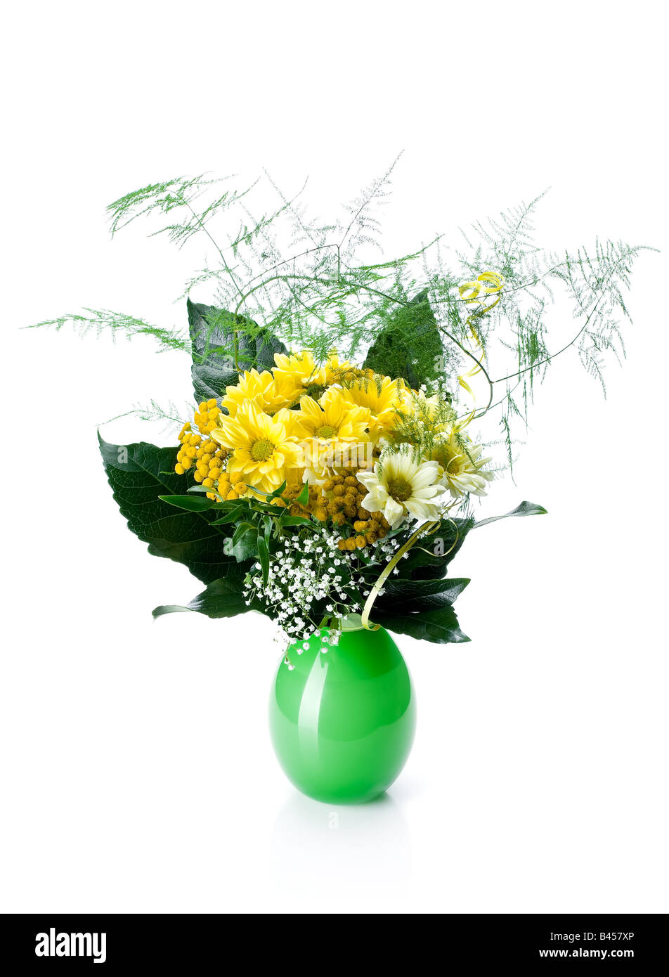 Le bouquet vert Banque D'Images